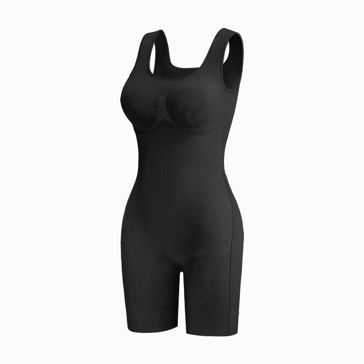 ✨ Postpartum Full Body Shaper Bodysuit, Tummy Control Butt Lifter with Scrunch Open‑Back & Cotton Gusset for Women