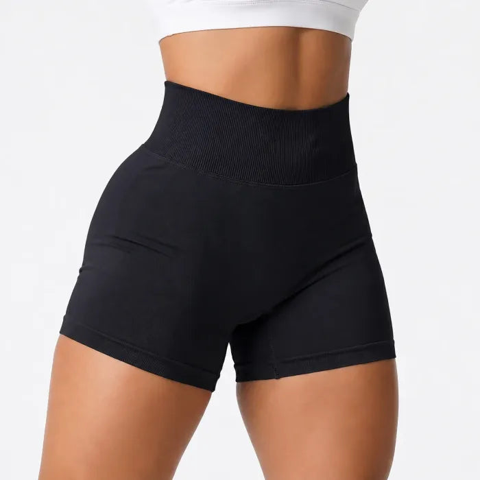 🍑 Contour Shaping Shorts, Tummy Control Butt Lifting Workout Shorts, Squat Proof Non-See Through Yoga Shorts