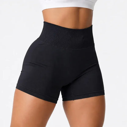 🍑 Contour Shaping Shorts, Tummy Control Butt Lifting Workout Shorts, Squat Proof Non-See Through Yoga Shorts