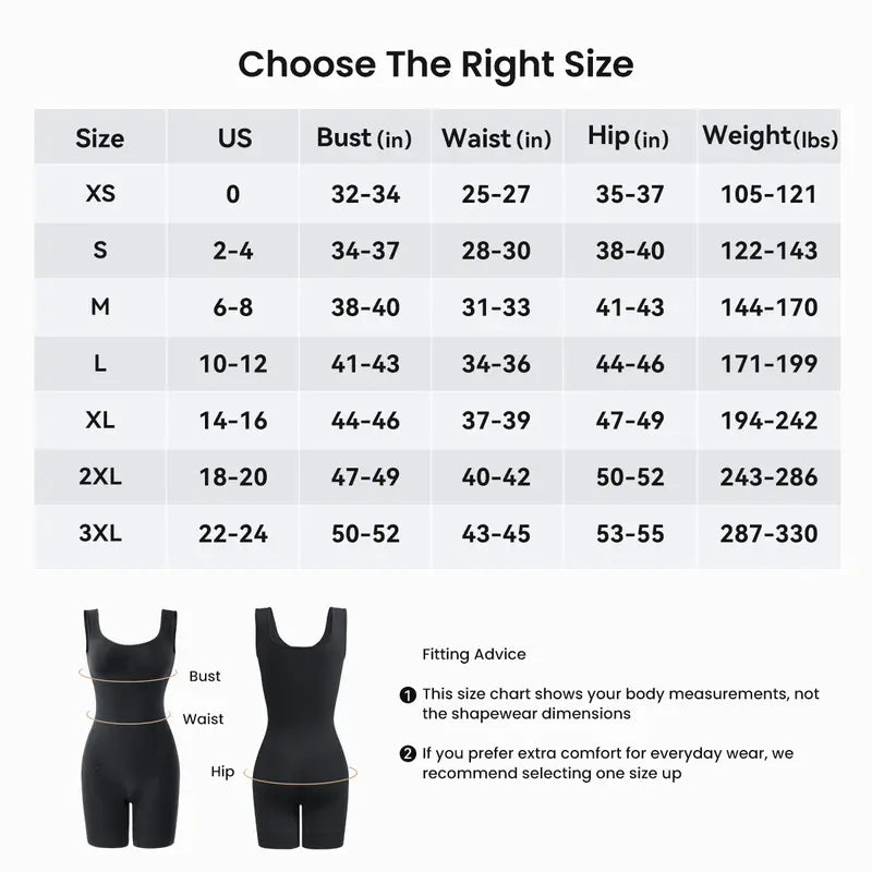 ✨ Postpartum Full Body Shaper Bodysuit, Tummy Control Butt Lifter with Scrunch Open‑Back & Cotton Gusset for Women