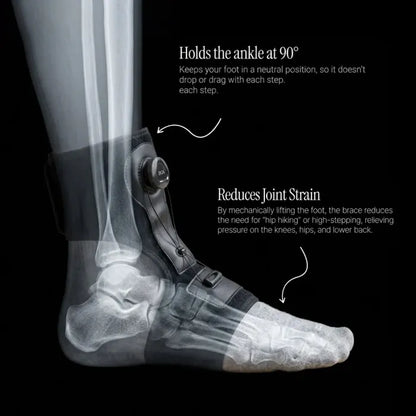 🦵 Dynamic Foot Drop Brace | Adjustable Support Brace for Foot Lifting & Anti-Tripping