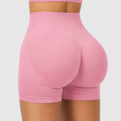 🍑 Contour Shaping Shorts, Tummy Control Butt Lifting Workout Shorts, Squat Proof Non-See Through Yoga Shorts