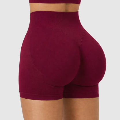 🍑 Contour Shaping Shorts, Tummy Control Butt Lifting Workout Shorts, Squat Proof Non-See Through Yoga Shorts